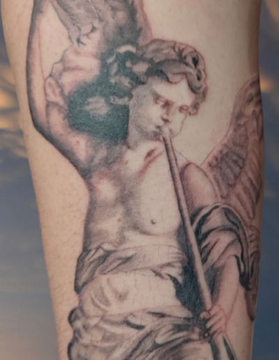 Tatouage Ange by Mika